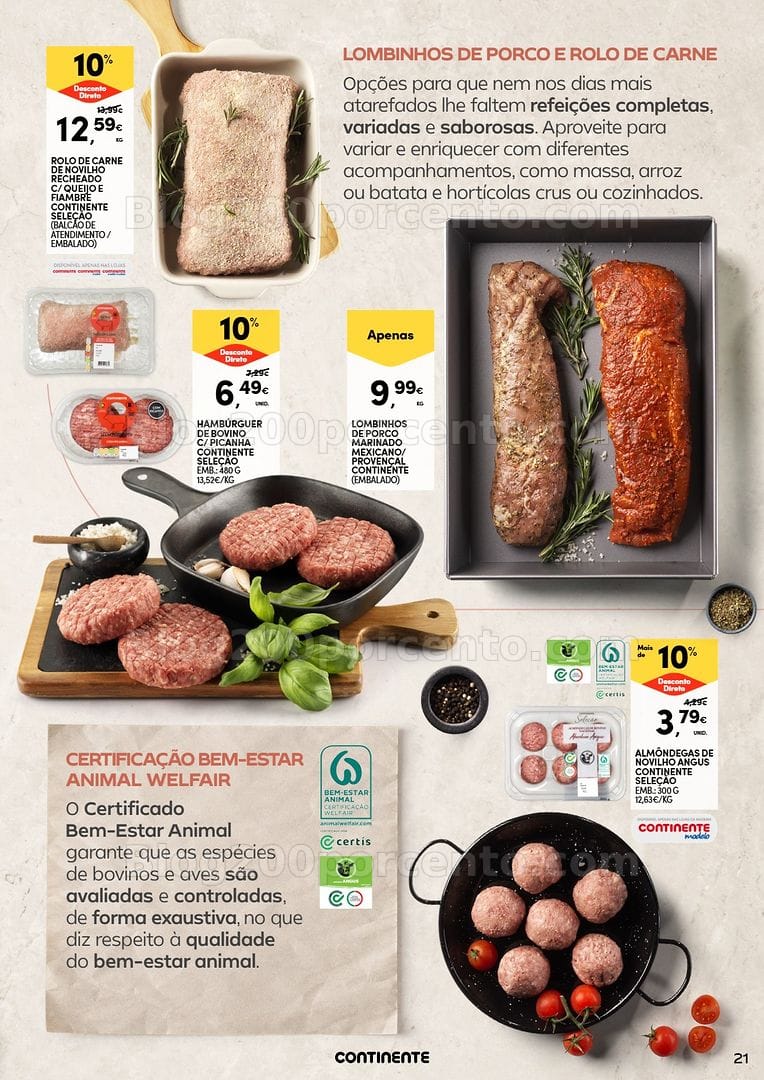 Antevisão Folheto CONTINENTE Frescos de Primavera Promoções até 29 março