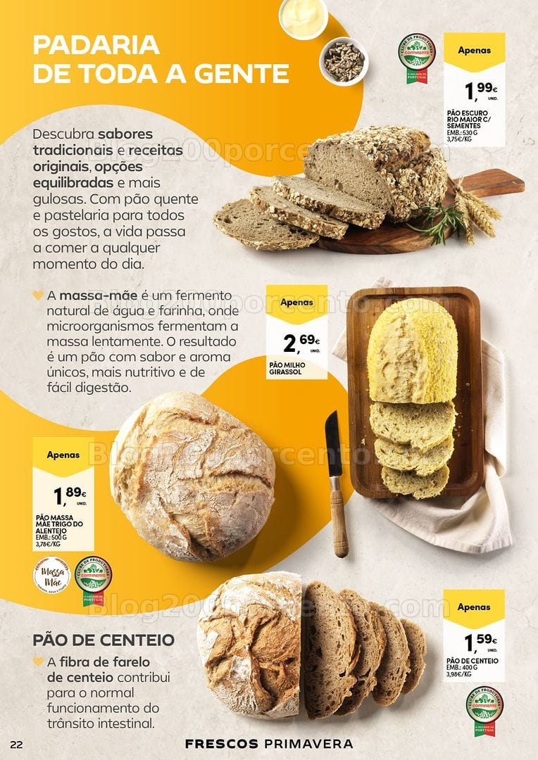 Antevisão Folheto CONTINENTE Frescos de Primavera Promoções até 29 março