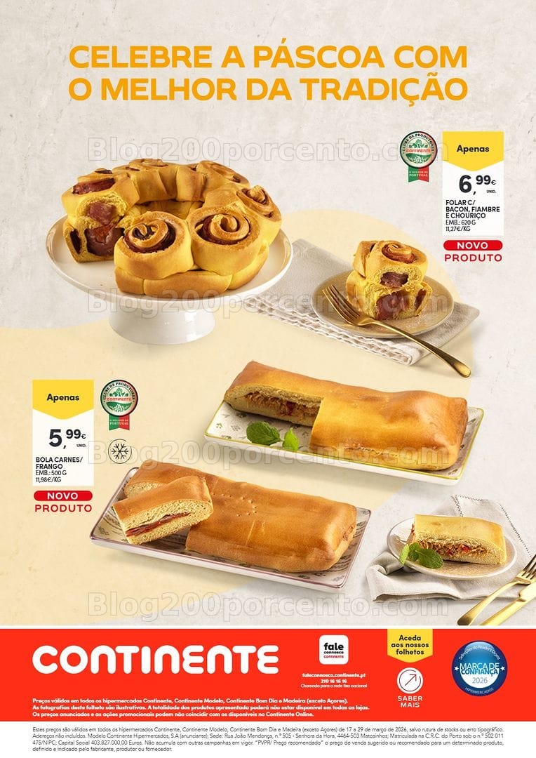 Antevisão Folheto CONTINENTE Frescos de Primavera Promoções até 29 março