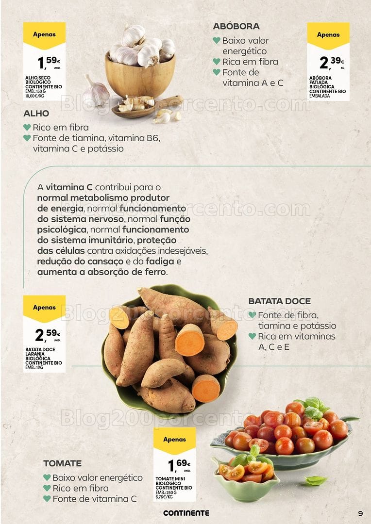 Antevisão Folheto CONTINENTE Frescos de Primavera Promoções até 29 março