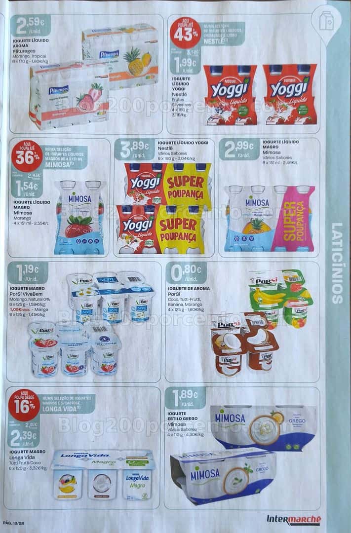 Antevisão Folheto INTERMARCHÉ Contact Promoções de 19 a 25 março