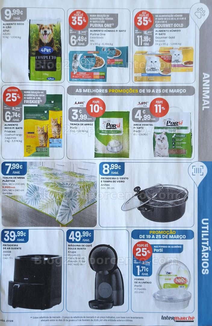 Antevisão Folheto INTERMARCHÉ Contact Promoções de 19 a 25 março