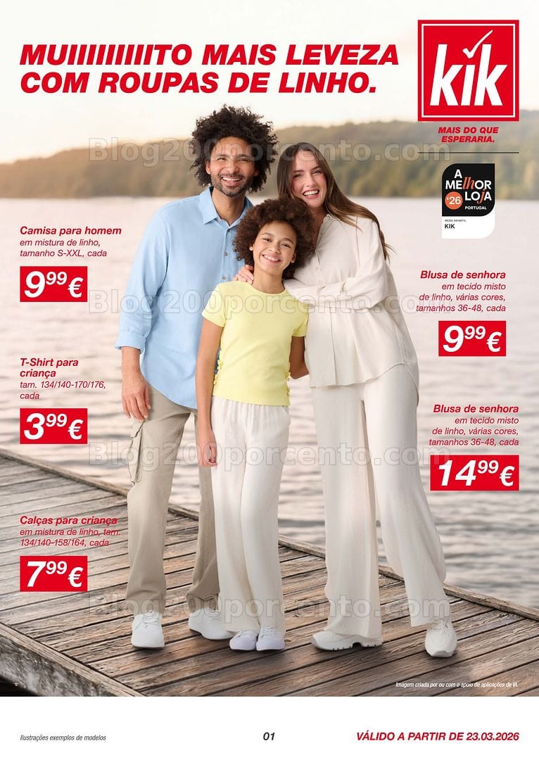 Antevisão Folheto KIK Promoções a partir de 23 março