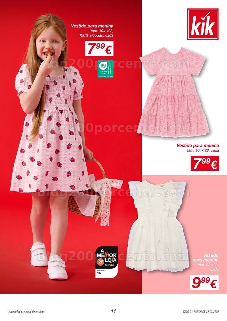 Antevisão Folheto KIK Promoções a partir de 23 março