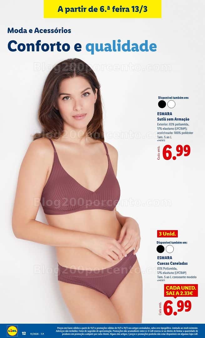 Antevisão Folheto LIDL Bazar Promoções de 9 a 19 março - Edição Digital