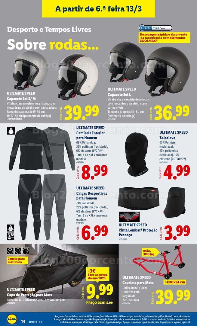 Antevisão Folheto LIDL Bazar Promoções de 9 a 19 março - Edição Digital