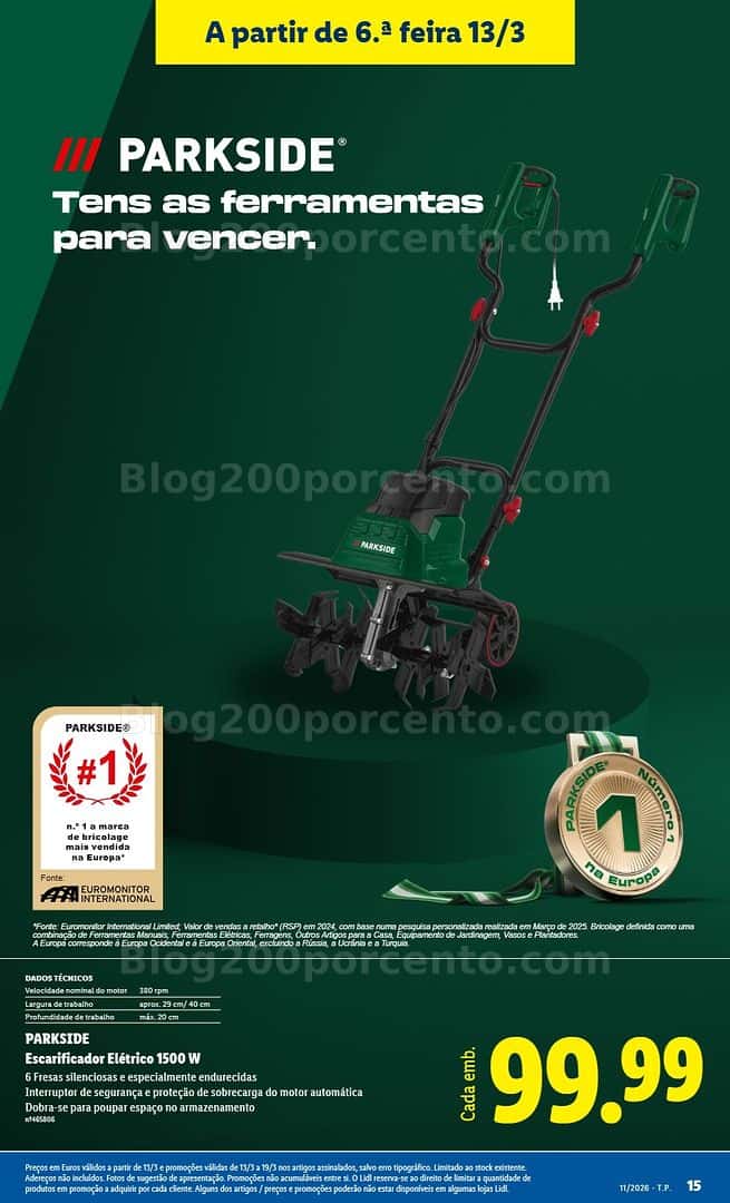 Antevisão Folheto LIDL Bazar Promoções de 9 a 19 março - Edição Digital