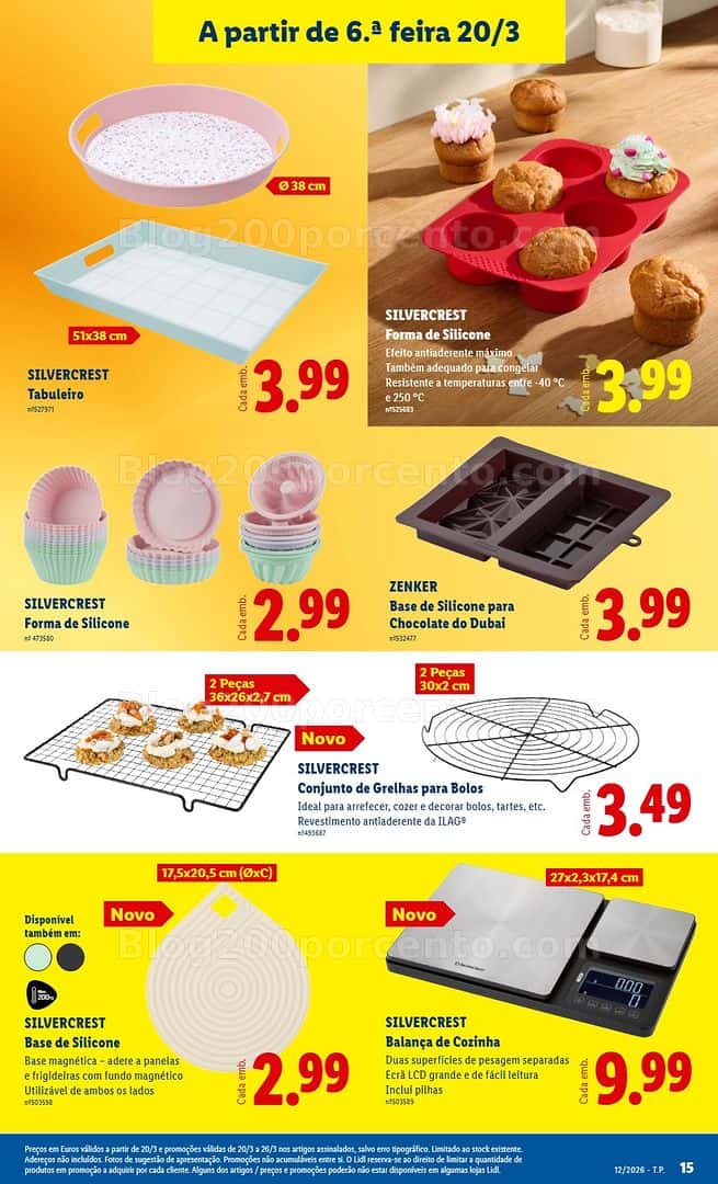 Antevisão Folheto LIDL Bazar Promoções de 16 a 26 março - Edição Digital
