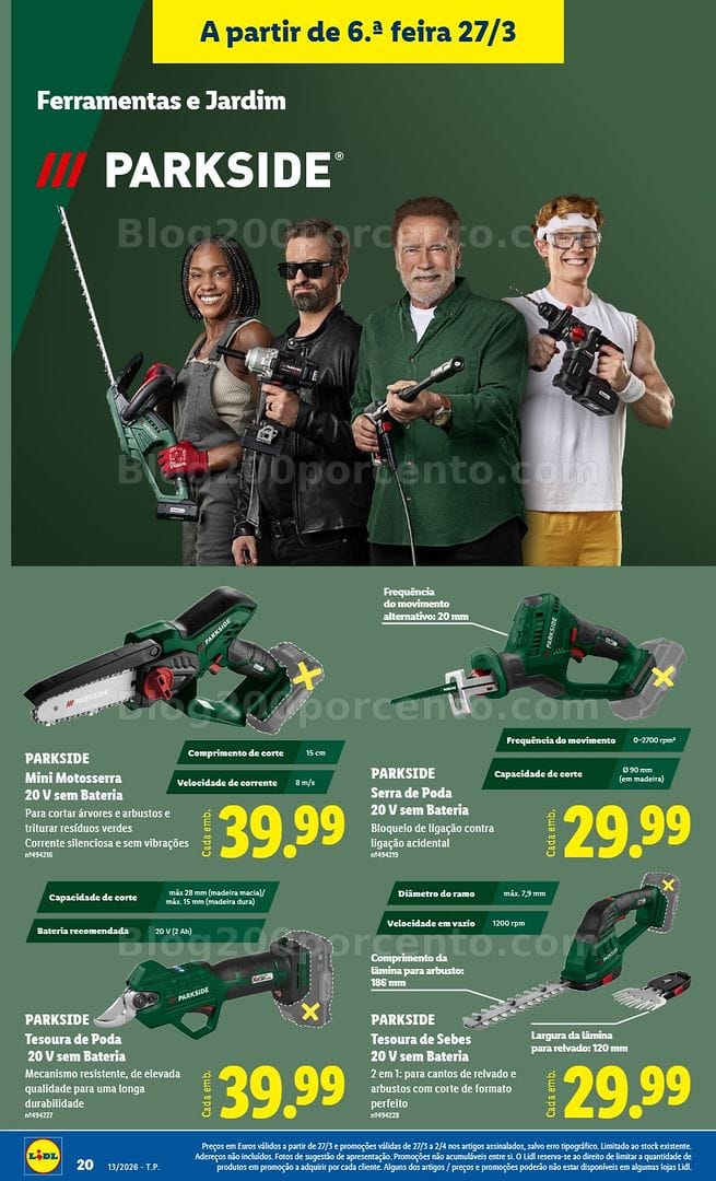 Antevisão Folheto LIDL Bazar Promoções de 23 março a 2 abril