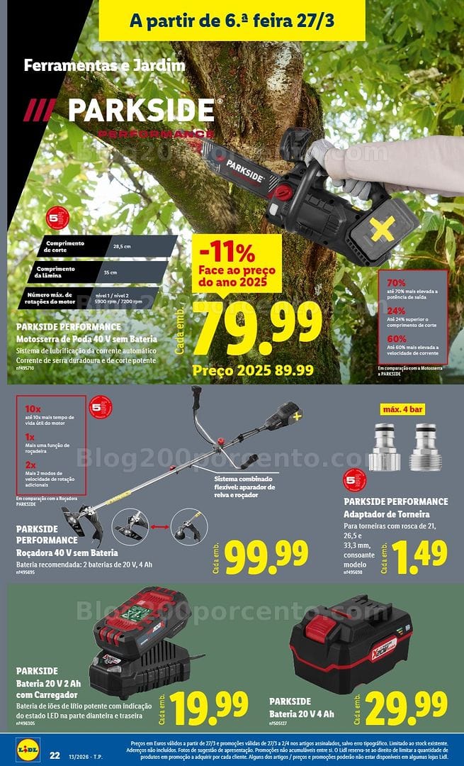 Antevisão Folheto LIDL Bazar Promoções de 23 março a 2 abril