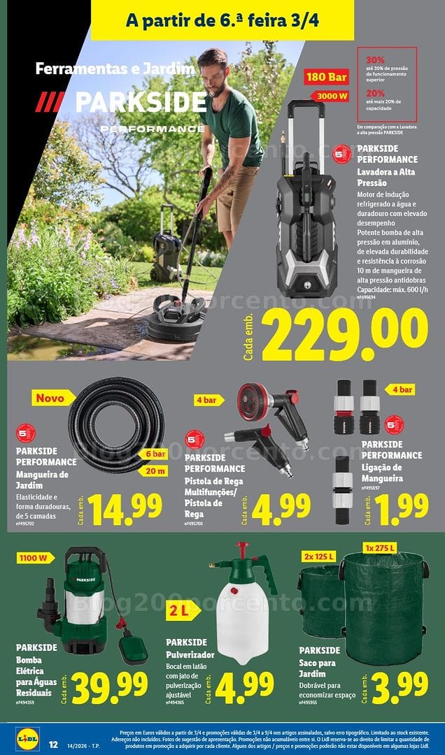 Antevisão Folheto LIDL Bazar Promoções de 30 março a 9 abril