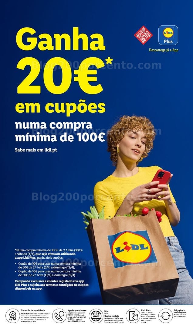 Antevisão Folheto LIDL Bazar Promoções de 30 março a 9 abril