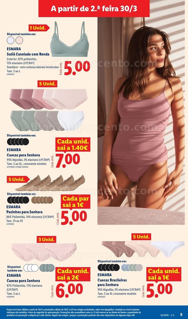 Antevisão Folheto LIDL Bazar Promoções de 30 março a 9 abril