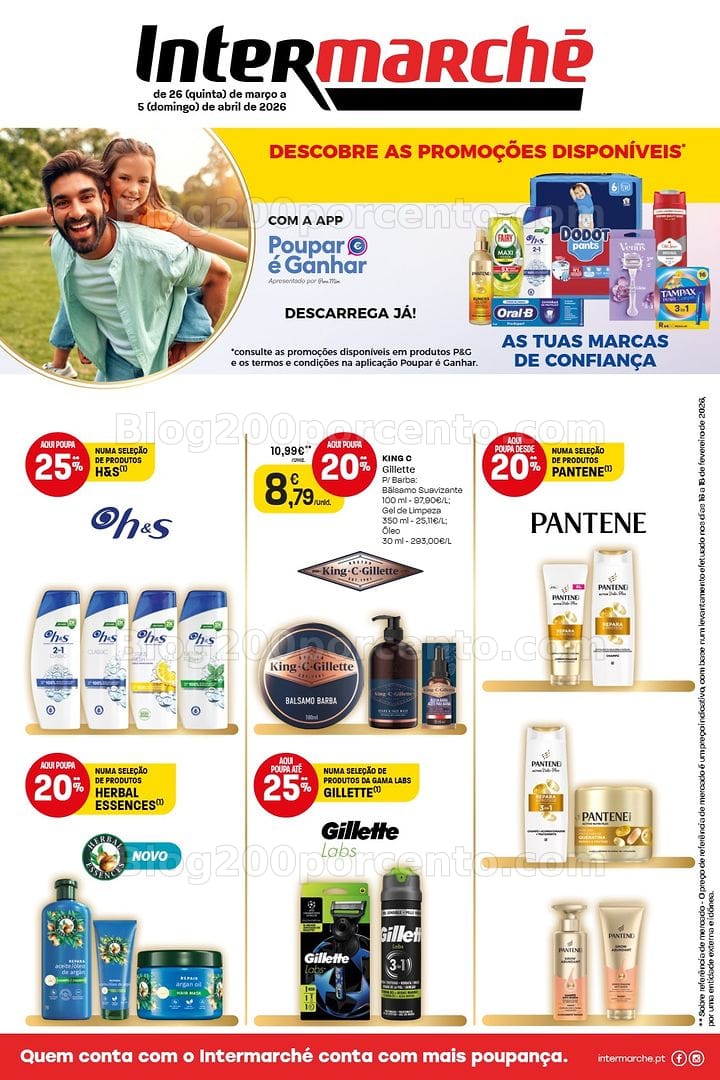 Antevisão Folheto INTERMARCHÉ Extra Promoções de 26 março a 5 abril