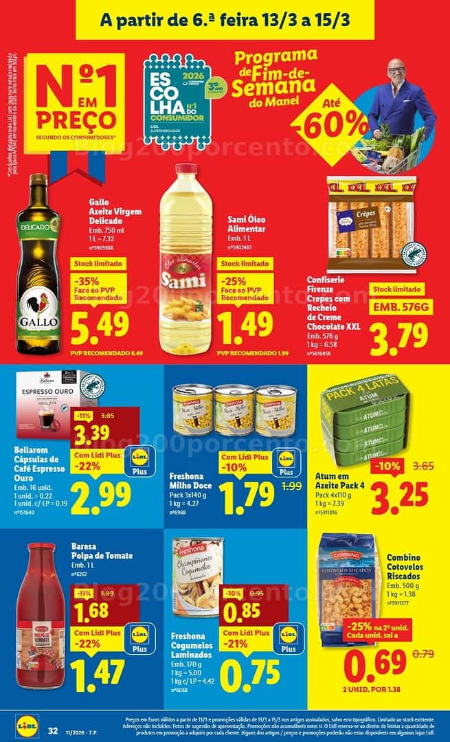 Antevisão Folheto LIDL Promoções de 9 a 15 março - Edição Digital