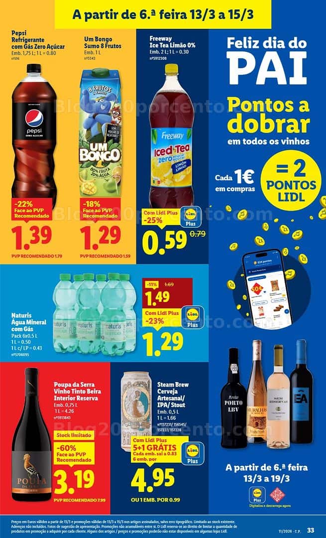 Antevisão Folheto LIDL Promoções de 9 a 15 março - Edição Digital