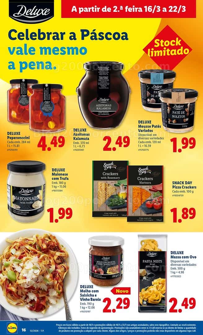 Antevisão Folheto LIDL Promoções de 16 a 22 março - Edição Digital