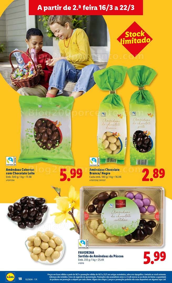Antevisão Folheto LIDL Promoções de 16 a 22 março - Edição Digital