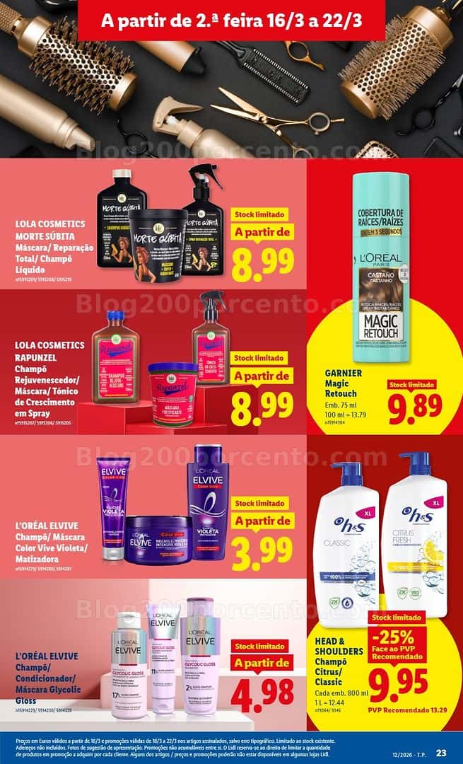 Antevisão Folheto LIDL Promoções de 16 a 22 março - Edição Digital