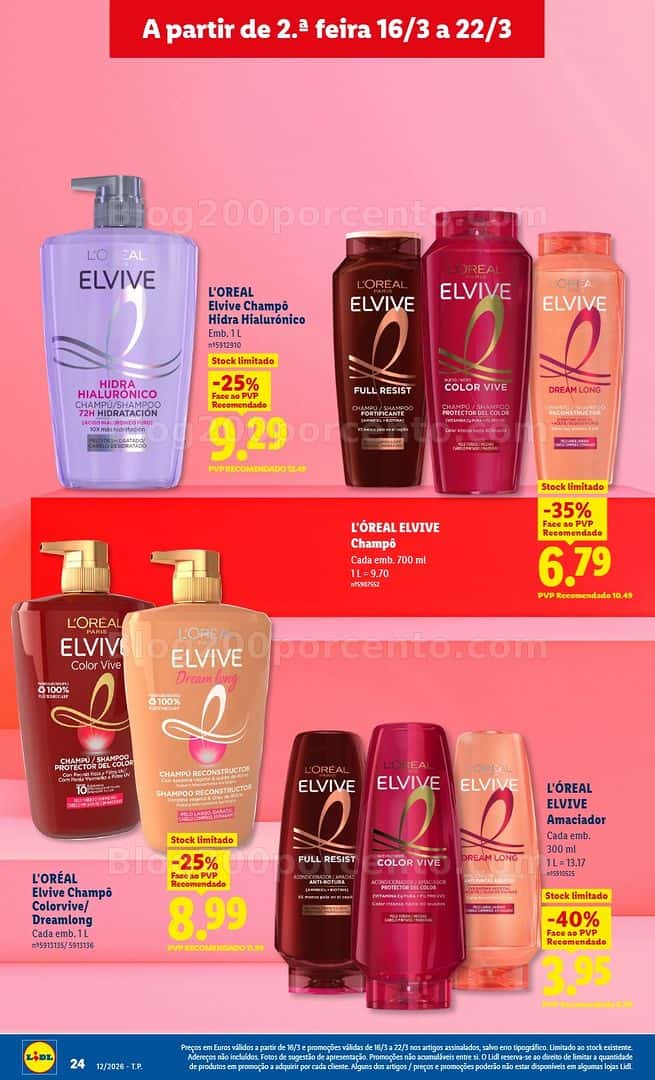 Antevisão Folheto LIDL Promoções de 16 a 22 março - Edição Digital