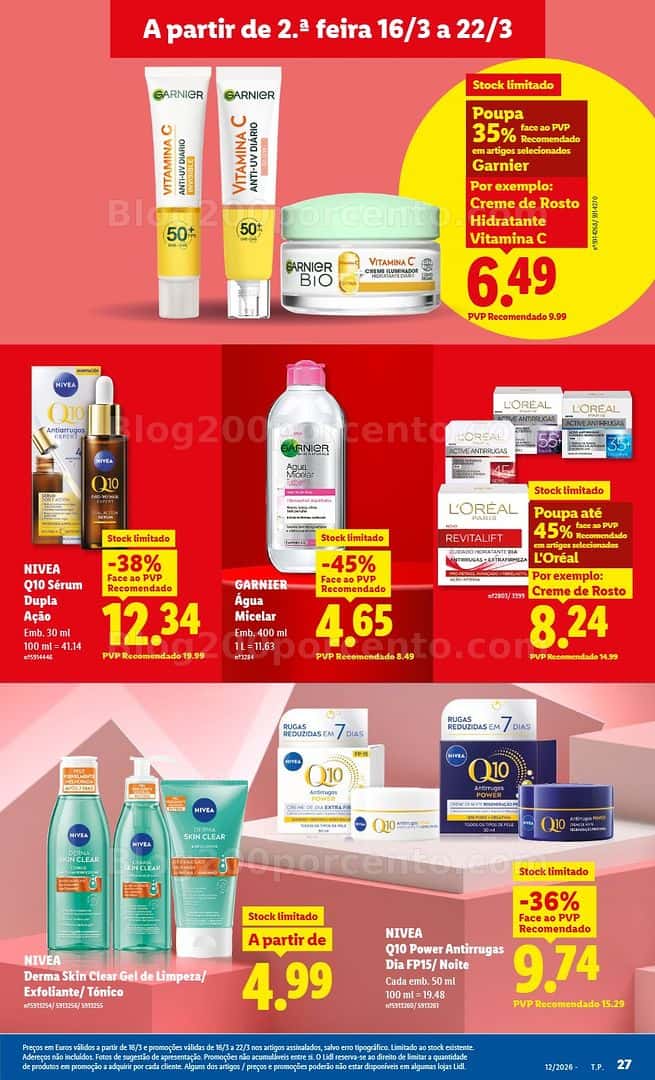 Antevisão Folheto LIDL Promoções de 16 a 22 março - Edição Digital
