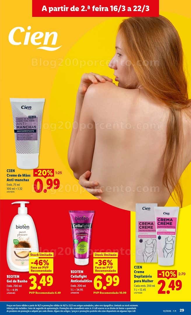 Antevisão Folheto LIDL Promoções de 16 a 22 março - Edição Digital