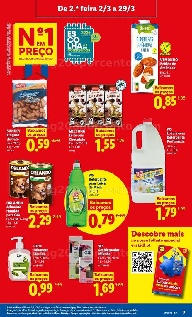Antevisão Folheto LIDL Promoções de 16 a 22 março - Edição Digital