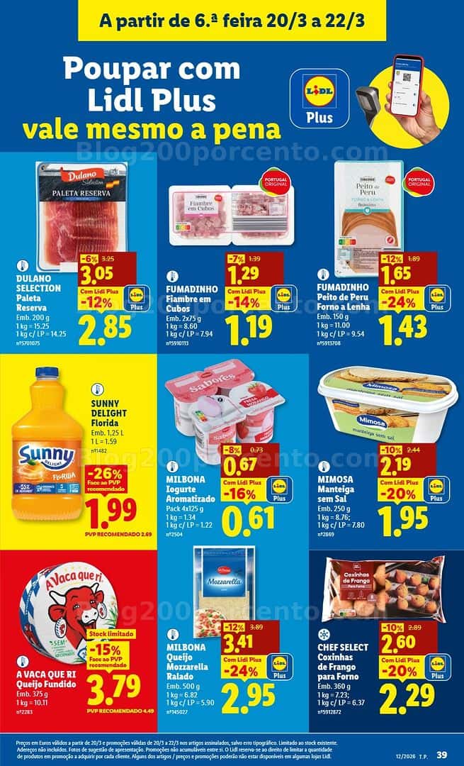 Antevisão Folheto LIDL Promoções de 16 a 22 março - Edição Digital