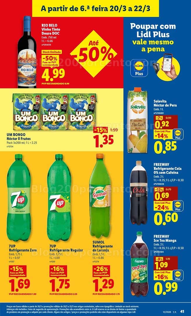 Antevisão Folheto LIDL Promoções de 16 a 22 março - Edição Digital