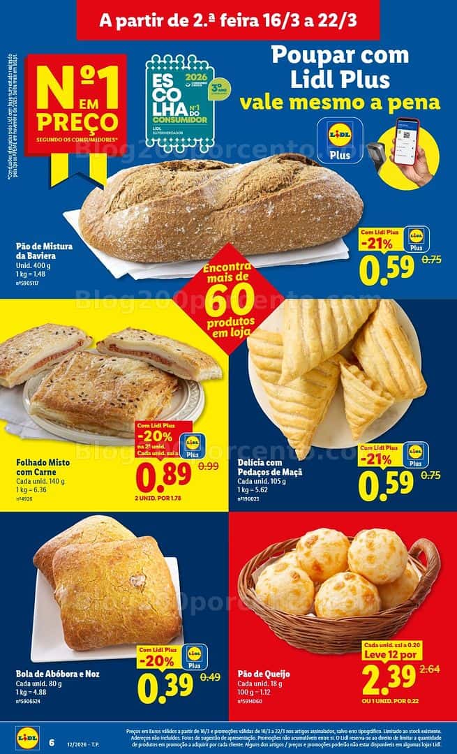 Antevisão Folheto LIDL Promoções de 16 a 22 março - Edição Digital