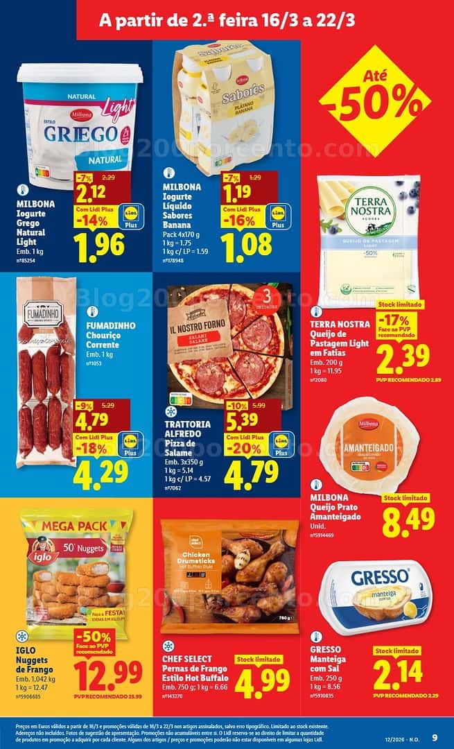 Antevisão Folheto LIDL Promoções de 16 a 22 março - Edição Digital