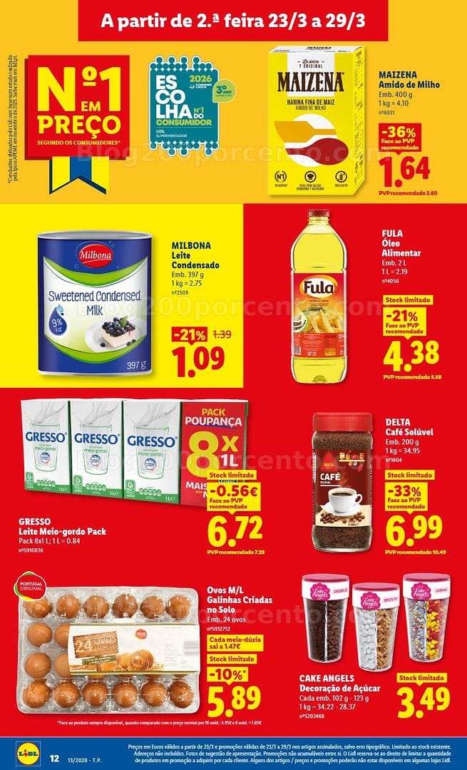Antevisão Folheto LIDL Promoções de 23 a 29 março - Edição Digital