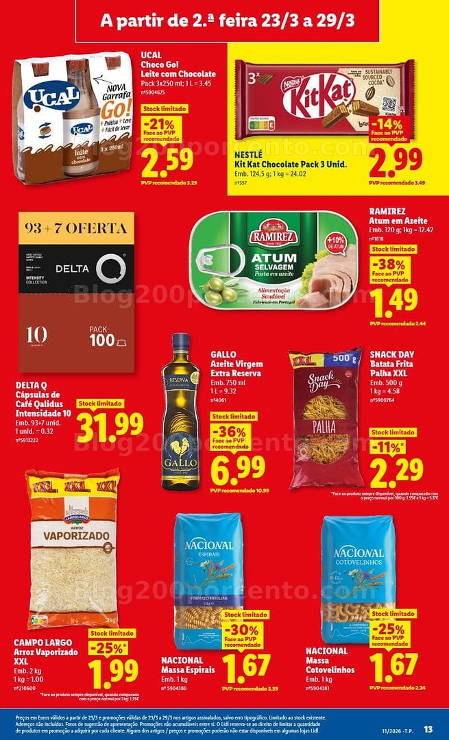 Antevisão Folheto LIDL Promoções de 23 a 29 março - Edição Digital