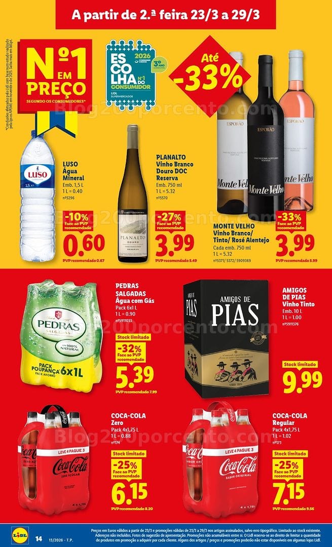 Antevisão Folheto LIDL Promoções de 23 a 29 março - Edição Digital