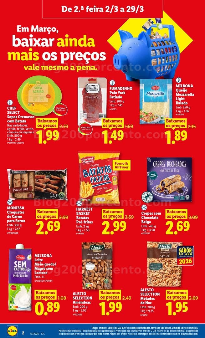 Antevisão Folheto LIDL Promoções de 23 a 29 março - Edição Digital