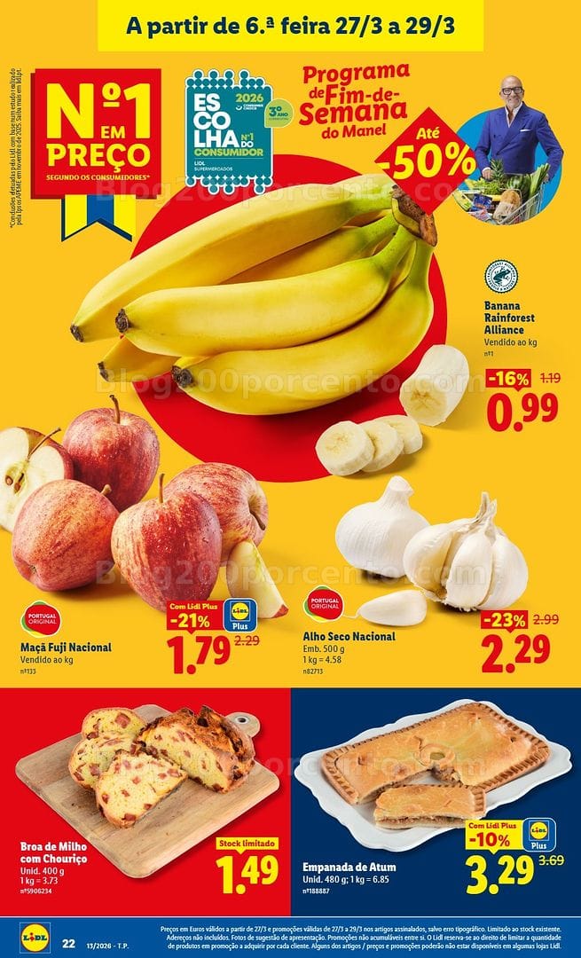 Antevisão Folheto LIDL Promoções de 23 a 29 março - Edição Digital