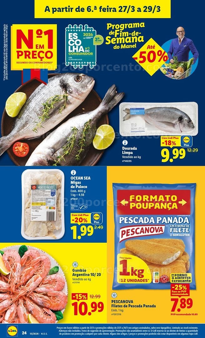 Antevisão Folheto LIDL Promoções de 23 a 29 março - Edição Digital