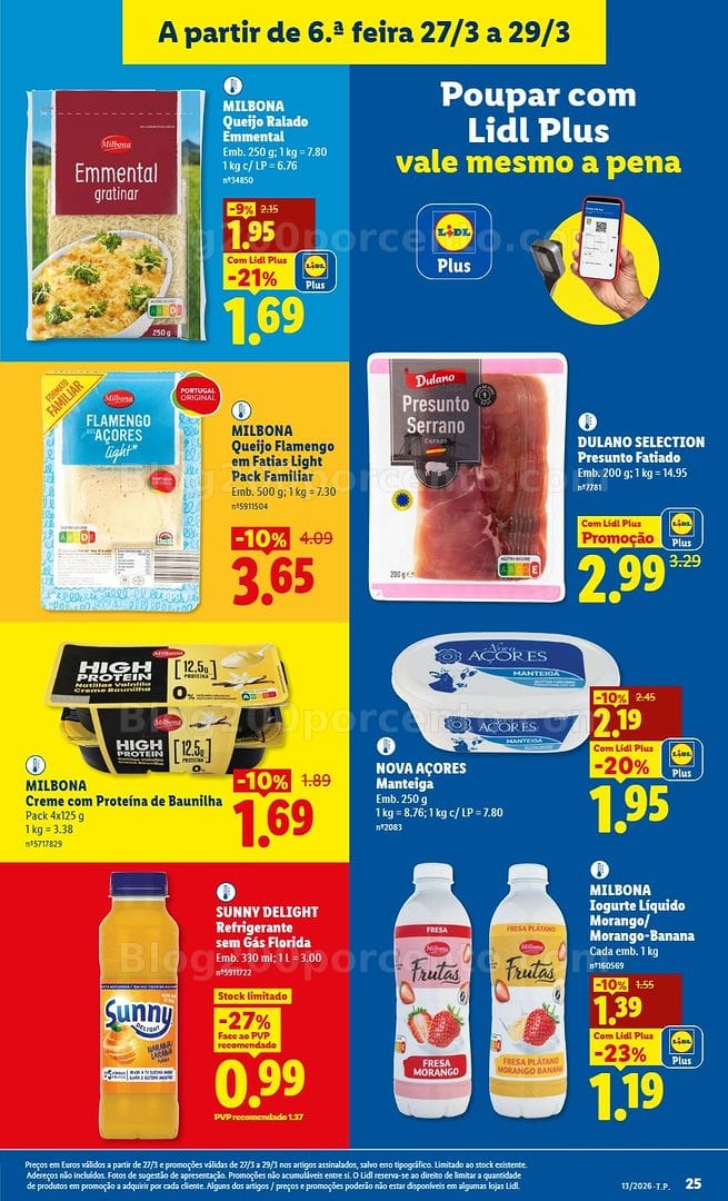Antevisão Folheto LIDL Promoções de 23 a 29 março - Edição Digital