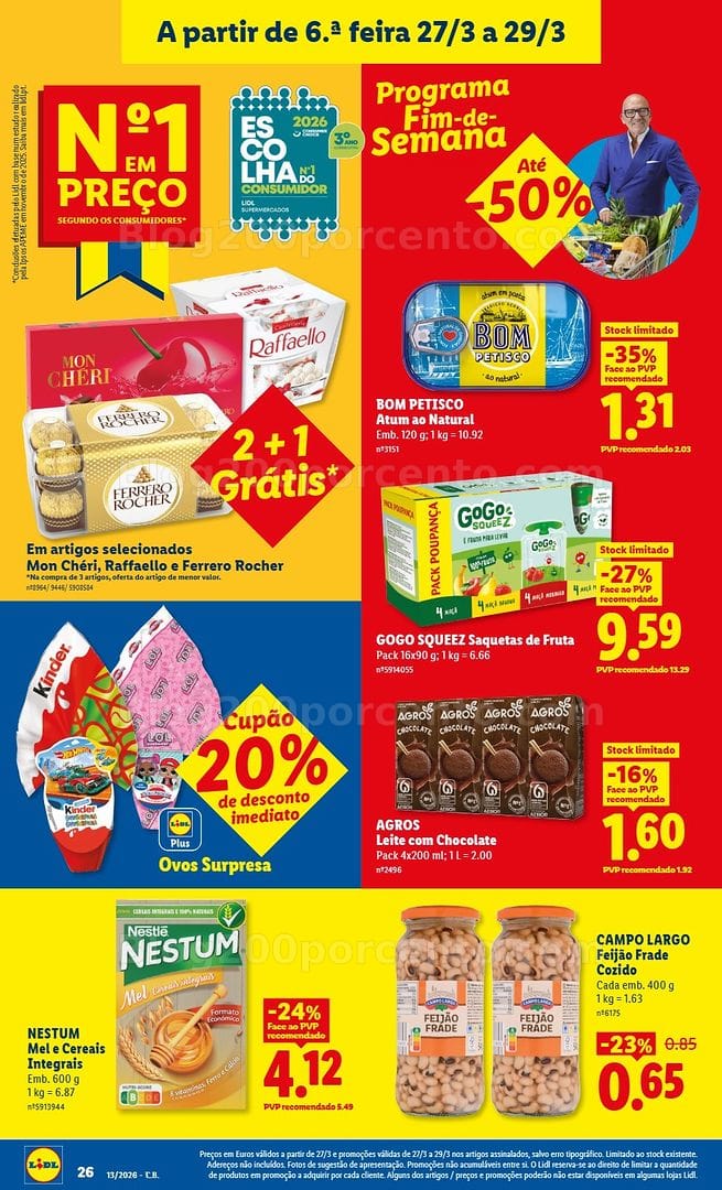 Antevisão Folheto LIDL Promoções de 23 a 29 março - Edição Digital