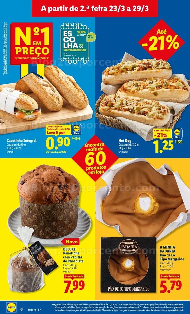 Antevisão Folheto LIDL Promoções de 23 a 29 março - Edição Digital