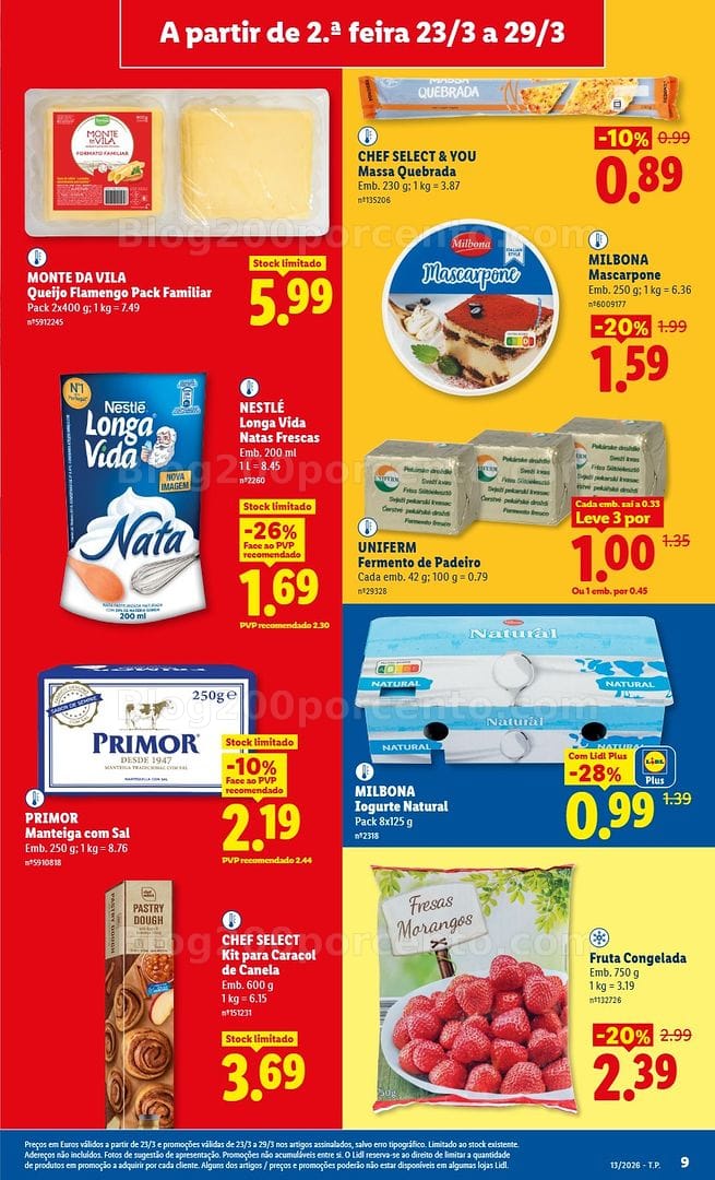 Antevisão Folheto LIDL Promoções de 23 a 29 março - Edição Digital