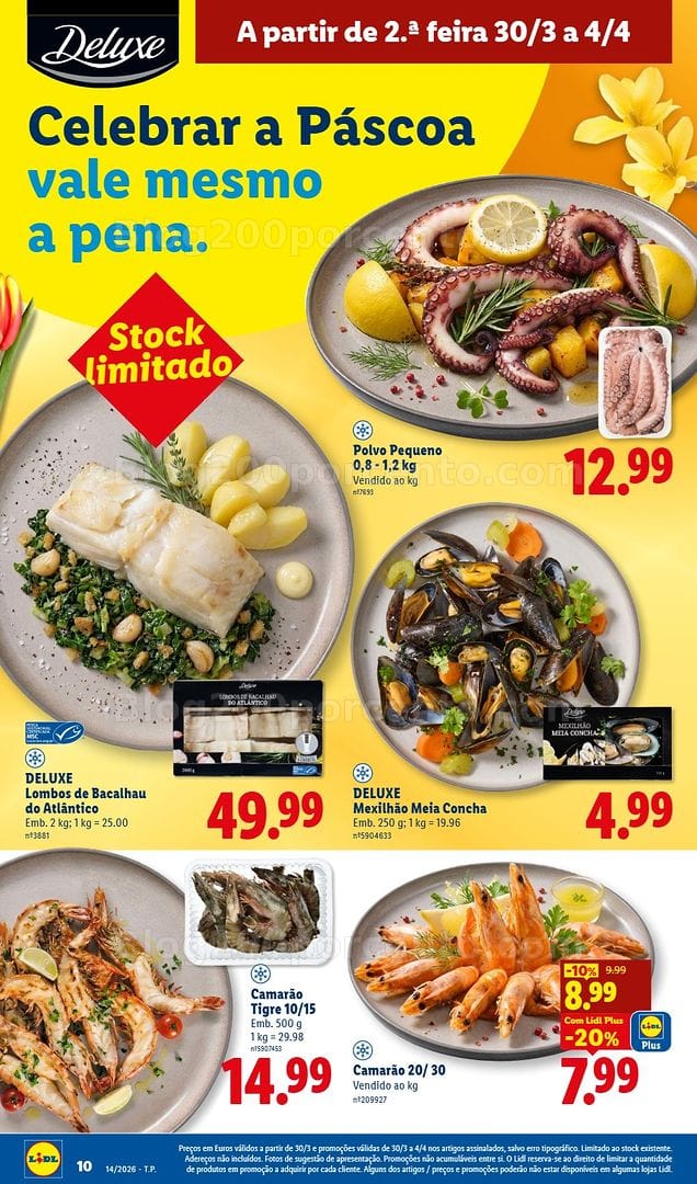 Antevisão Folheto LIDL Promoções de 30 março a 4 abril
