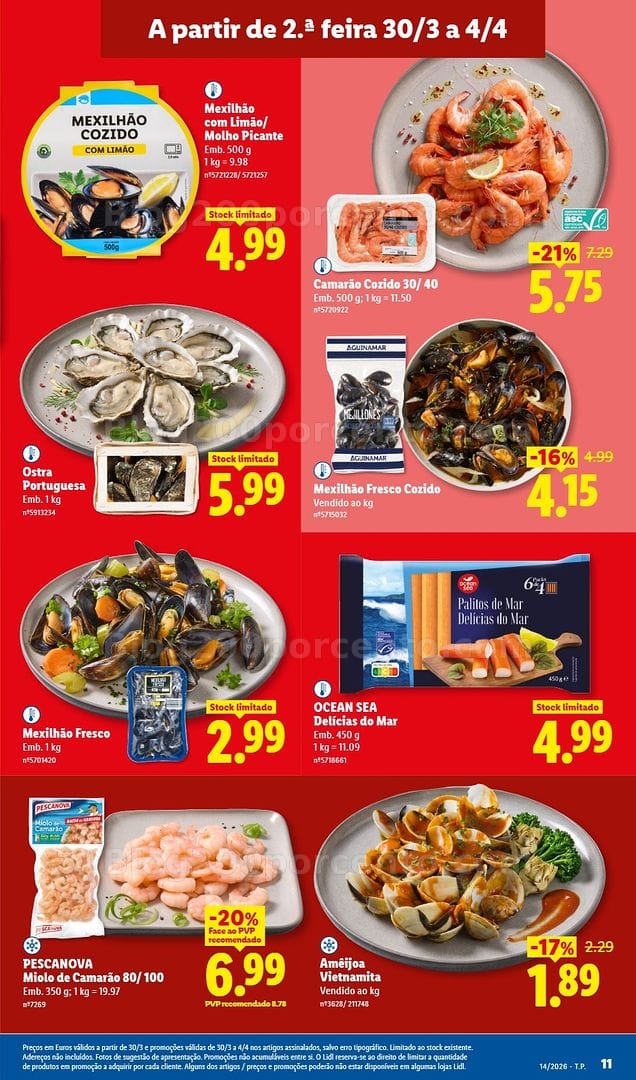 Antevisão Folheto LIDL Promoções de 30 março a 4 abril