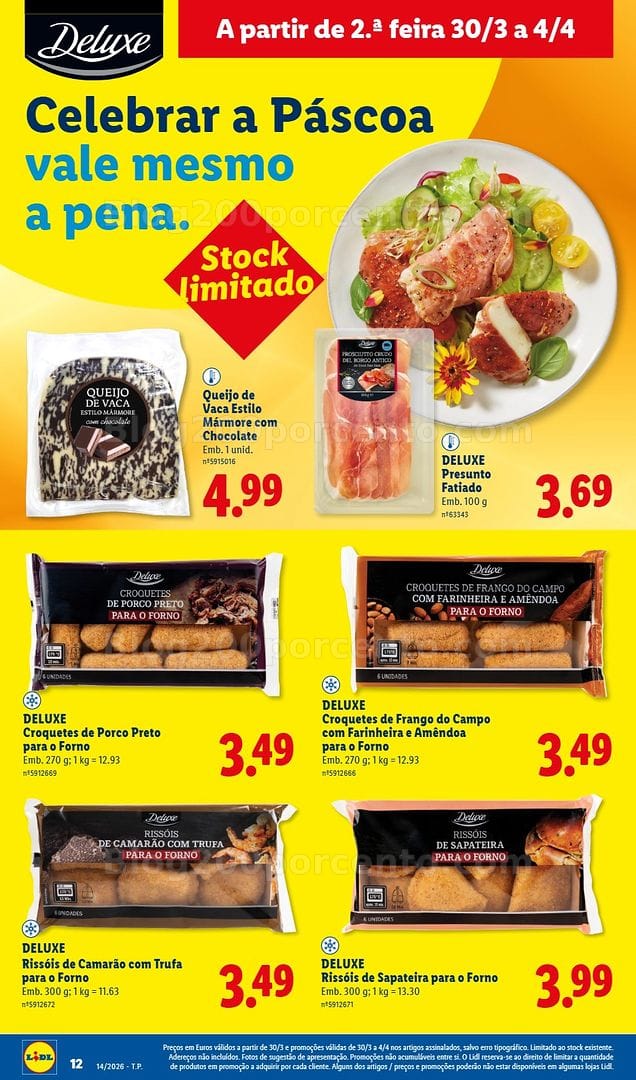 Antevisão Folheto LIDL Promoções de 30 março a 4 abril