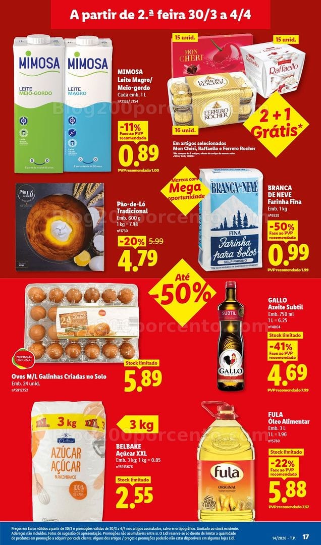 Antevisão Folheto LIDL Promoções de 30 março a 4 abril
