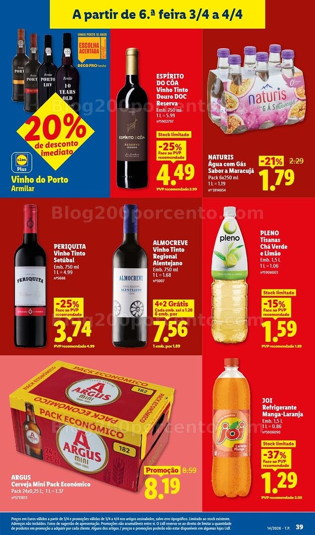 Antevisão Folheto LIDL Promoções de 30 março a 4 abril