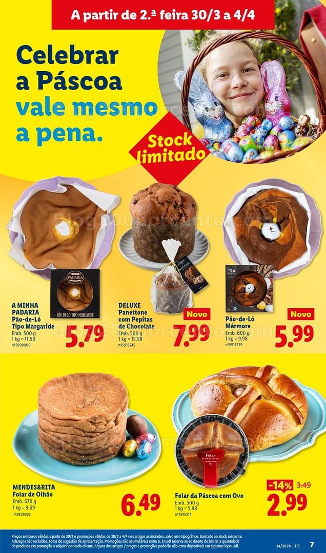 Antevisão Folheto LIDL Promoções de 30 março a 4 abril
