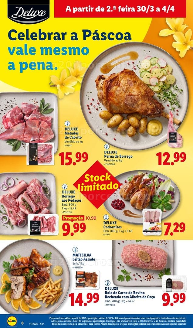 Antevisão Folheto LIDL Promoções de 30 março a 4 abril