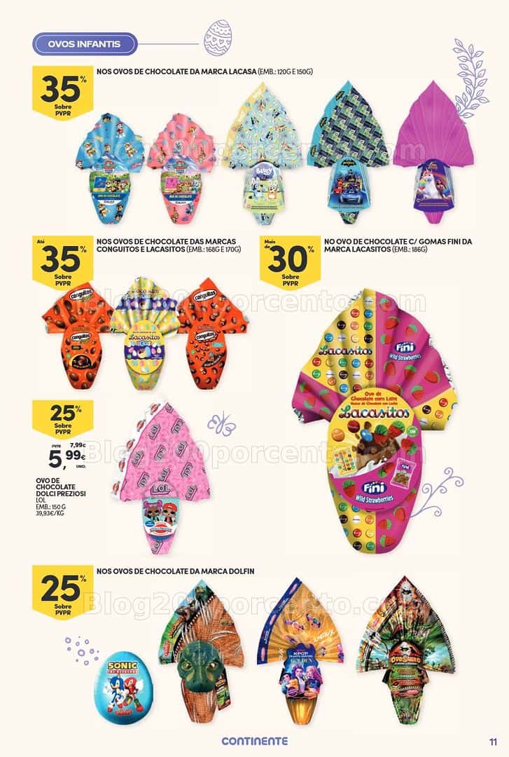 Antevisão Folheto CONTINENTE Páscoa Promoções de 17 março a 5 abril - Edição Digital