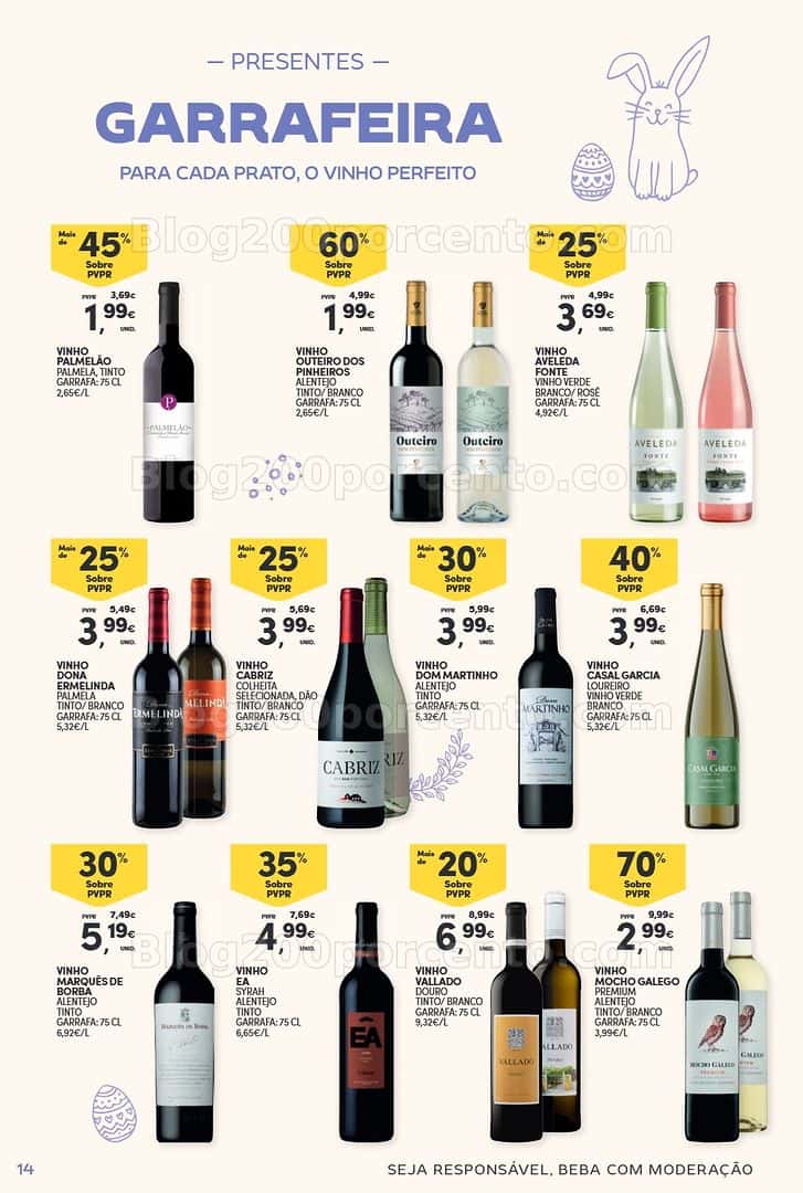 Antevisão Folheto CONTINENTE Páscoa Promoções de 17 março a 5 abril - Edição Digital